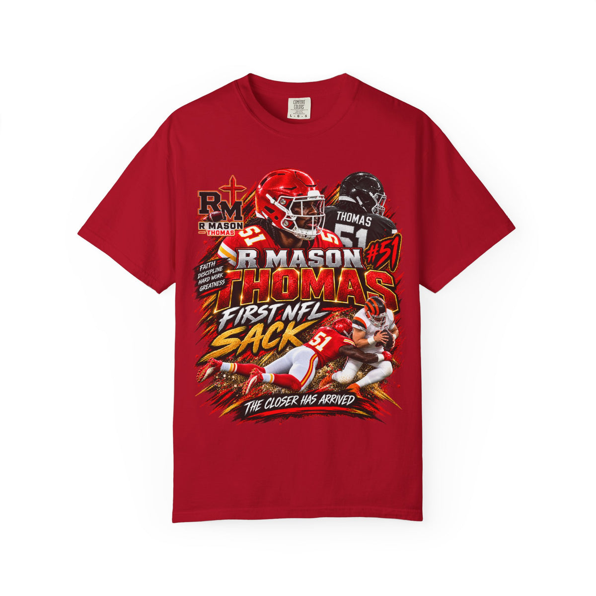 R Mason Thomas NFL First Sack T-Shirt (Men)