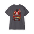 R  Mason Thomas #51 First NFL Sack Football T-Shirt (Women)