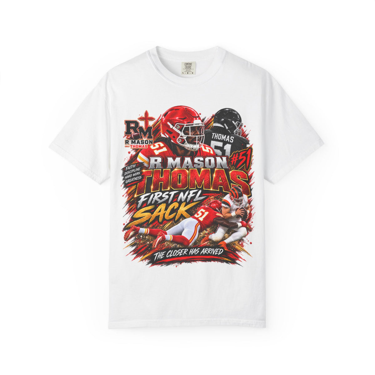 R Mason Thomas NFL First Sack T-Shirt (Men)