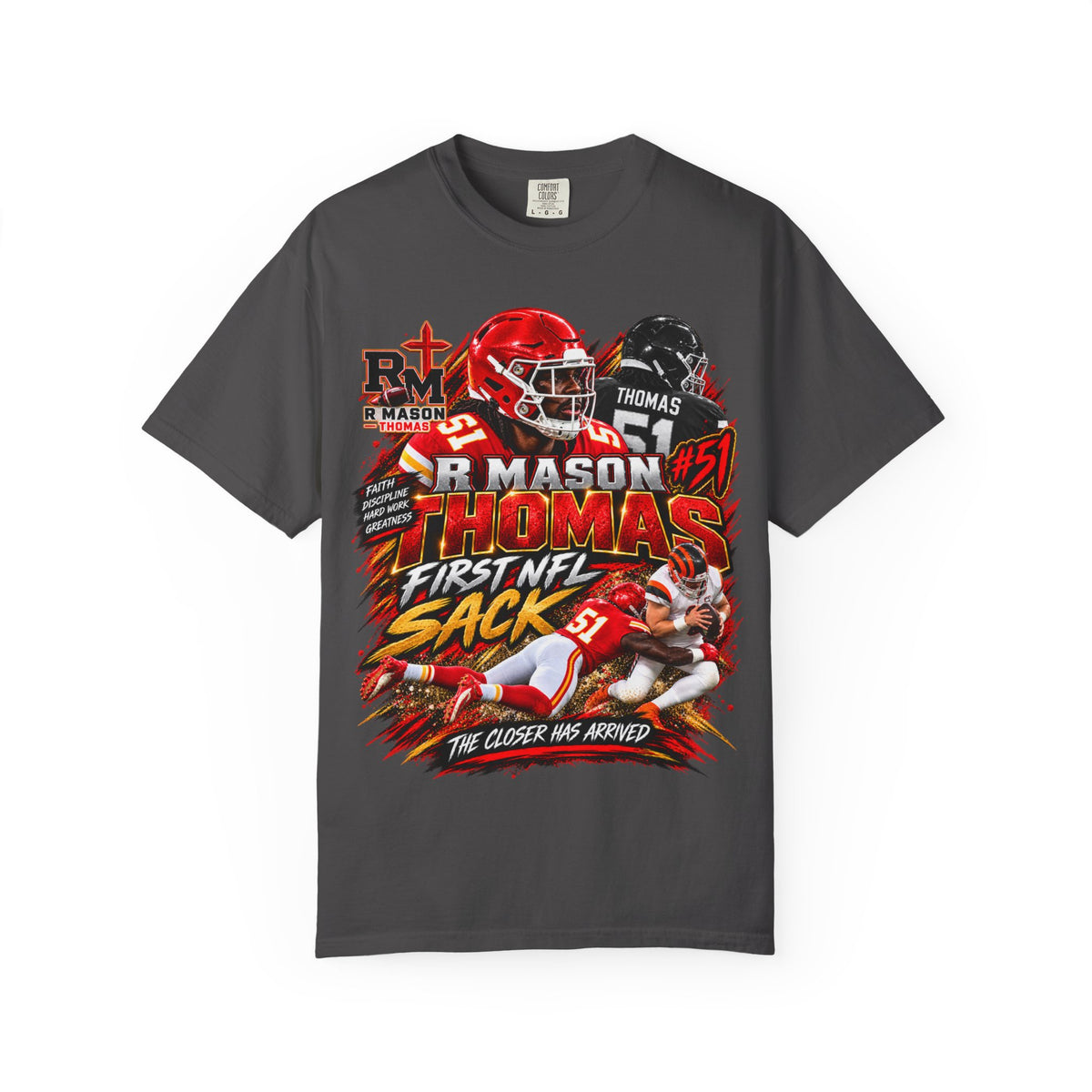 R Mason Thomas NFL First Sack T-Shirt (Men)